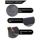 2pcs Felt Storage Baskets Desktop Organization Frames Home Office Organizer