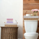 Desktop Storage Basket Storage Box Organization Basket Home Office Organizer - Beige