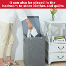 Foldable Laundry Basket Large Cloth Organizer Dirty Clothes Hamper Storage Bin