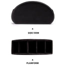 PU Leather Desktop Organiser Remote Control Office Cosmetic Storage Box Holder