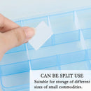 10pcs 15Compartments Plastic Box Case Bead Storage Organizer Jewelry Craft Box