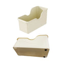 4PCS Wheeled Kitchen Storage Box Large Capacity for Pots Spice Bottles