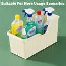 4PCS Wheeled Kitchen Storage Box Large Capacity for Pots Spice Bottles