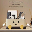 Desktop Organizer Storage Box Household Clutter Compartmentalized Container - Standing