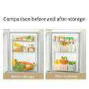 6-Piece Clear Fridge Storage Box Set