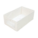 4pcs Visual Window Shirt Organizer Box Clothing Storage Basket Fabric Organizer