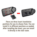 Car Storage Box Clip In Cup Holder Multifunctional Vehicle Seat Side Organizer