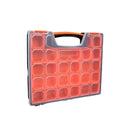 Clear Plastic Storage Box Multi Compartment Organizer for Small Parts Beads - F-156