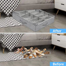 Foldable Shoe Storage Box with Lid Clear Under Bed Organizer Dustproof Visual