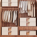 Home Foldable Under Bed Storage Box Clothes Shoes Bedding Dustproof Space Saving - M