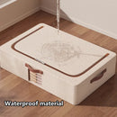 Home Foldable Under Bed Storage Box Clothes Shoes Bedding Dustproof Space Saving - XL