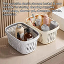 Bathroom Storage Basket Handheld Bath Basket Toiletries Organizer Shower Caddy - Orange