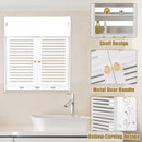 Bathroom Multi Layer Wall Mounted No Drill Skin Care Storage Rack Durable