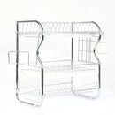 Kitchen Bowl Dish Rack Drainer Storage Cutlery Holder Cupboard Organizer