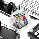 Removable Kitchen Cabinet Sink Storage Rack with Drawable Basket Organizer Shelf
