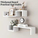 Living Room Bedroom Wall Mounted Storage Shelf Multi Layer Easy To Install
