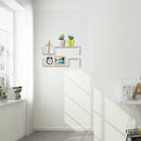 Living Room Bedroom Wall Mounted Storage Shelf Multi Layer Easy To Install