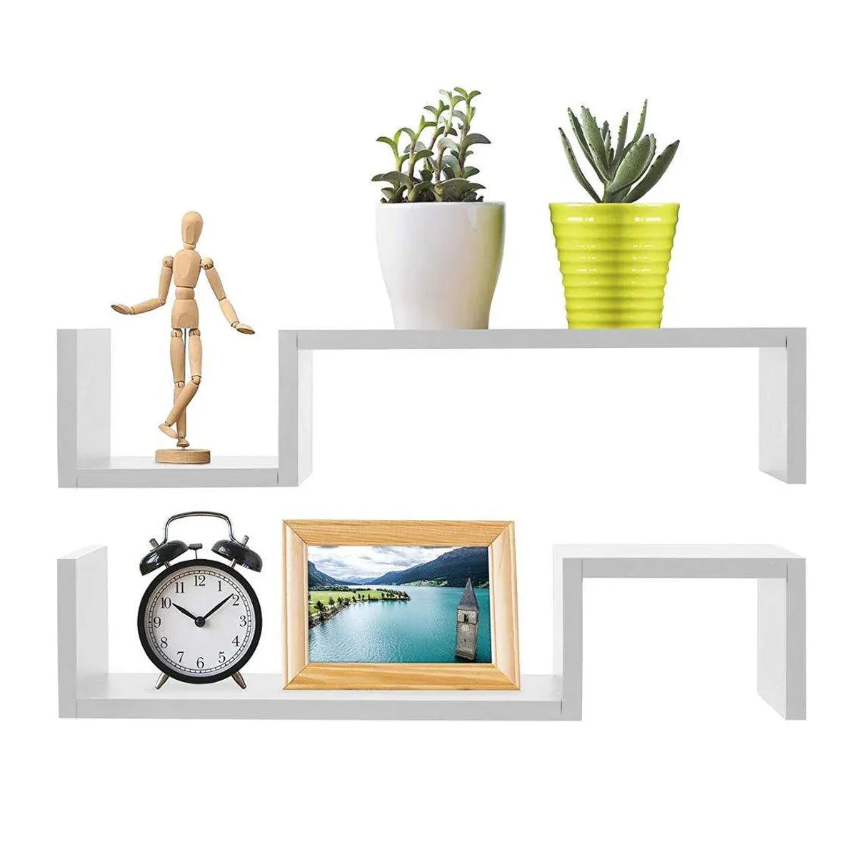 Living Room Bedroom Wall Mounted Storage Shelf Multi Layer Easy To Install