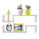 Living Room Bedroom Wall Mounted Storage Shelf Multi Layer Easy To Install