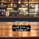 Disposable Paper Cup Storage Box Organizer Rack for Kitchen Cup Holder Storage - Rectangle