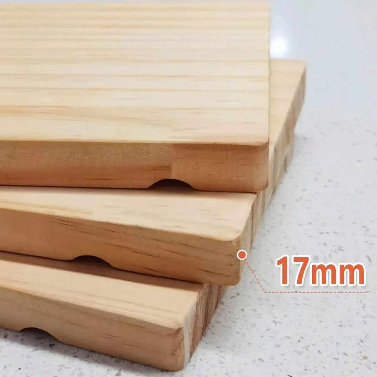 Wooden Pegboard Wall Shelf Hanging Storage for Home Office Display Sturdy