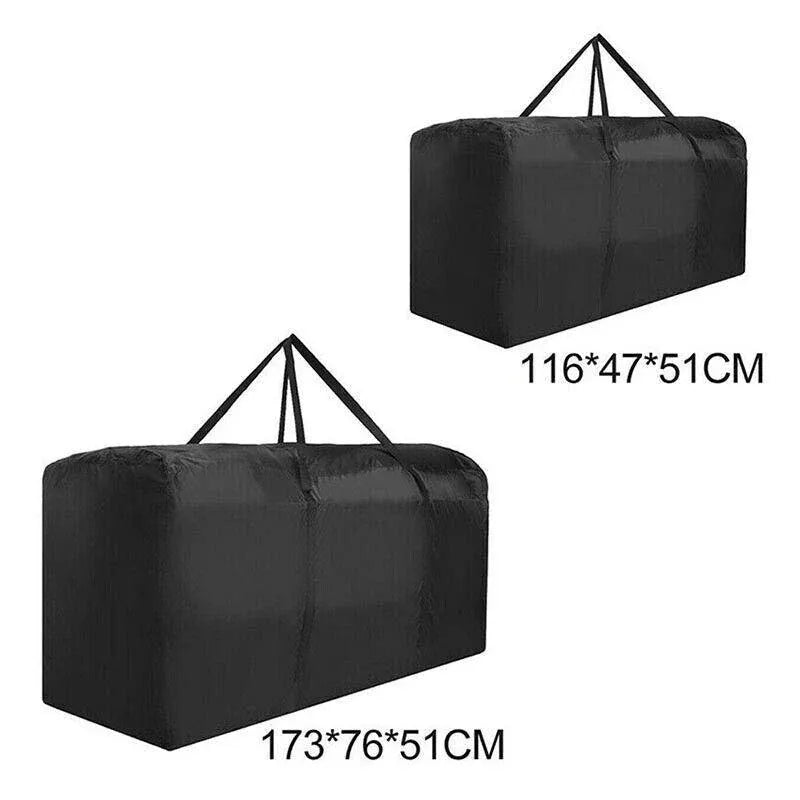 Waterproof Outdoor Storage Bag for Christmas Tree or Cushions Extra Large Size - 173*76*51CM
