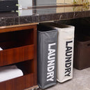 Large Foldable Laundry Washing Clothes Storage Bag Hamper Basket Bin Organiser - Black