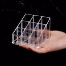 Desktop Transparent Storage Organizer Box Multi-Compartment Display Rack Holder - 16 grids