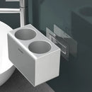 Hair Dryer Holder Storage Rack Curling Shelf Cup Bathroom Organizer Adhesive Au