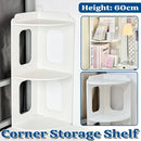 2 Tier Desktop Corner Shelf Desktop Space Saving Rack For Home Office Storage