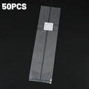 50 Pcs PP Mushroom Grow Bag Substrate High temp Pre Sealable Bags 10x50cm