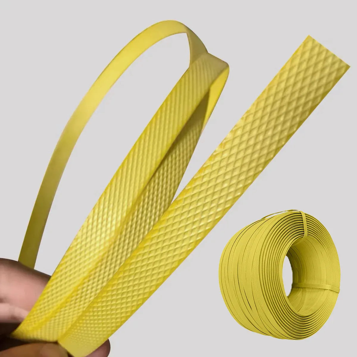 Packing Strap Roll 15MM Heavy Duty Binding Band Plastic Strapping for Packaging - Blue