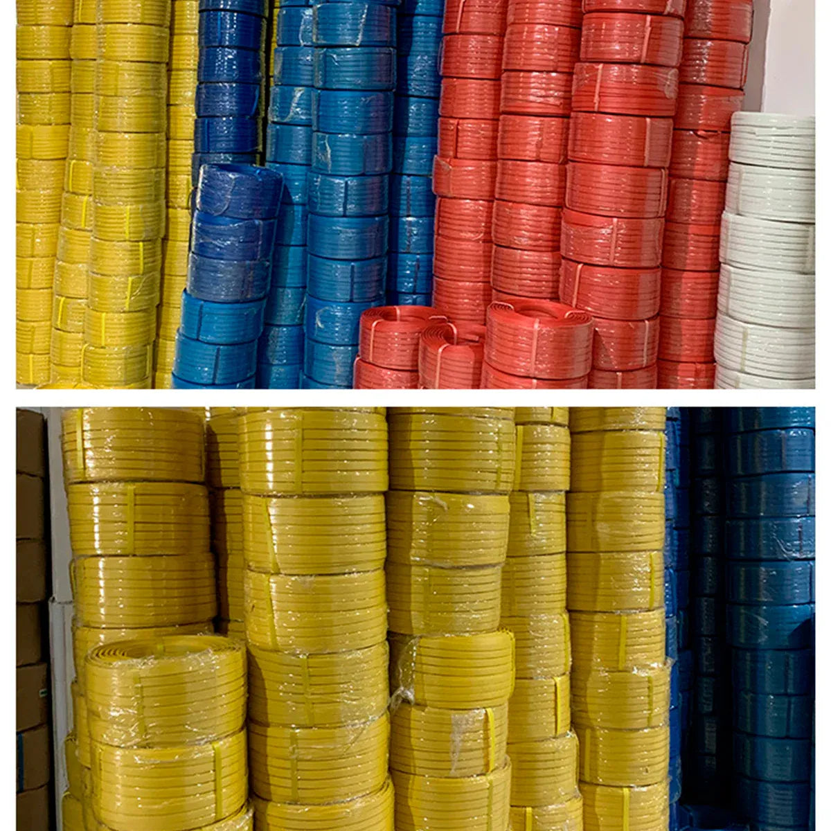 Packing Strap Roll 15MM Heavy Duty Binding Band Plastic Strapping for Packaging - Blue