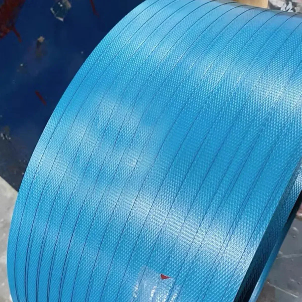 Packing Strap Roll 15MM Heavy Duty Binding Band Plastic Strapping for Packaging - Blue