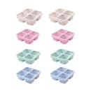 8PCS Wheat Straw Food Storage Containers Snack Candy Fruit Lunch Fresh Box Set