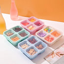8PCS Wheat Straw Food Storage Containers Snack Candy Fruit Lunch Fresh Box Set