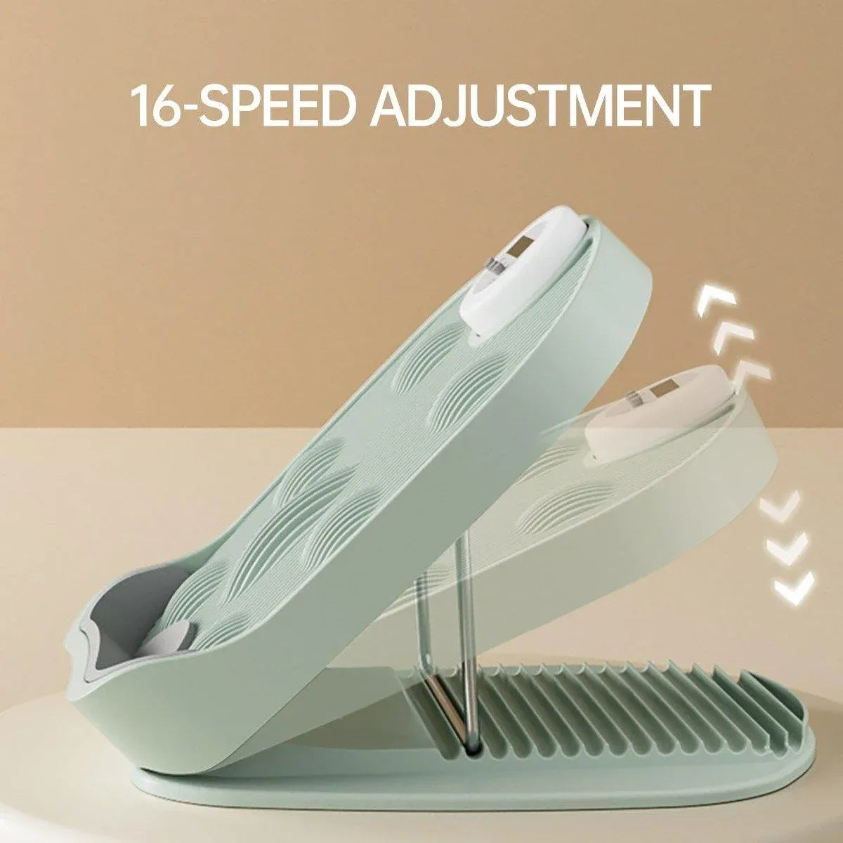 Inclined Pedal Leg Stretcher Multifunctional Stretching Plate Exercise Tool - Pink-Basic