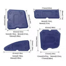 20pcs Caulk Smear Scraper Set Kitchen Bathroom Sink Sealant Joint Finishing Tool - Sky Blue