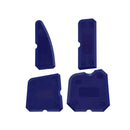 20pcs Caulk Smear Scraper Set Kitchen Bathroom Sink Sealant Joint Finishing Tool - Sky Blue