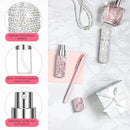 2pcs Travel Perfume Dispenser Refillable Spray Bottle Portable Sample Pack Tool