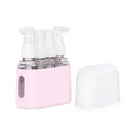 Mini Shampoo Dispenser Portable Travel Bottle SetTravel Bottles for Toiletries - Grey