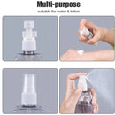 Mini Shampoo Dispenser Portable Travel Bottle SetTravel Bottles for Toiletries - Light Beige