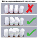 Mini Shampoo Dispenser Portable Travel Bottle SetTravel Bottles for Toiletries - Pink