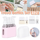 Mini Shampoo Dispenser Portable Travel Bottle SetTravel Bottles for Toiletries - Pink