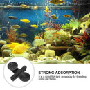 10Pcs Fish Tank Divider Clamp Suction Cup Glass Holder Aquarium Glass Clip - Black-10PCS