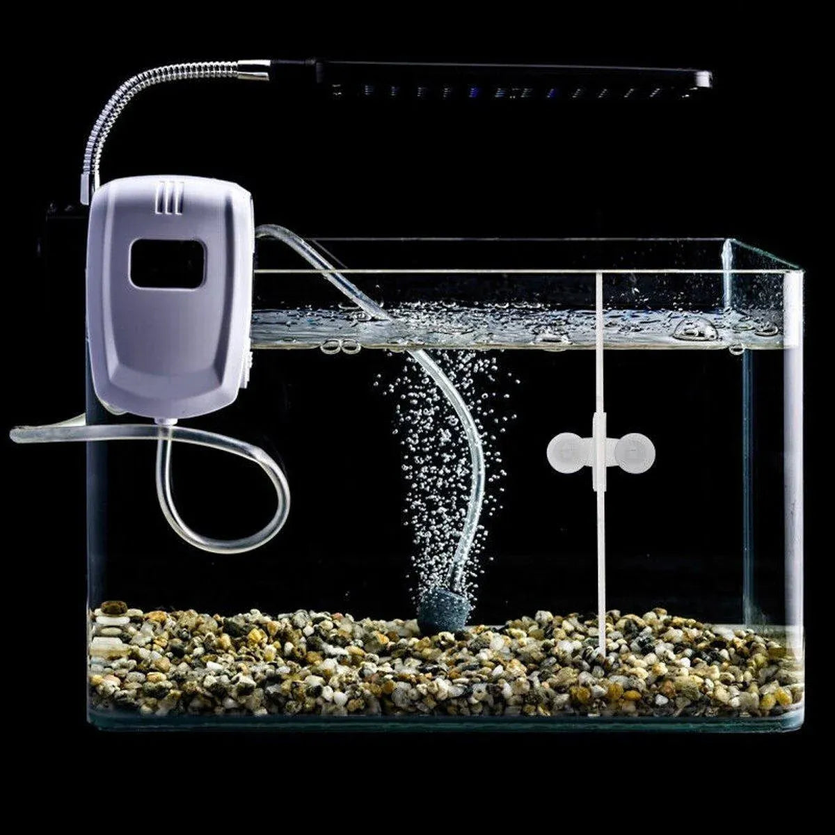 10Pcs Fish Tank Divider Clamp Suction Cup Glass Holder Aquarium Glass Clip - Black-10PCS