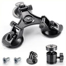Sports Camera Accessories Three Legged Car Suction Cups Mounting Tool for Camera
