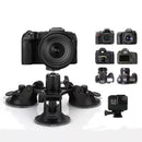 Sports Camera Accessories Three Legged Car Suction Cups Mounting Tool for Camera