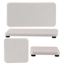 4PCS/Set Water Absorbent Diatomite Tray Diatomaceous Earth Kitchen Soap Dish