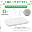 4PCS/Set Water Absorbent Diatomite Tray Diatomaceous Earth Kitchen Soap Dish